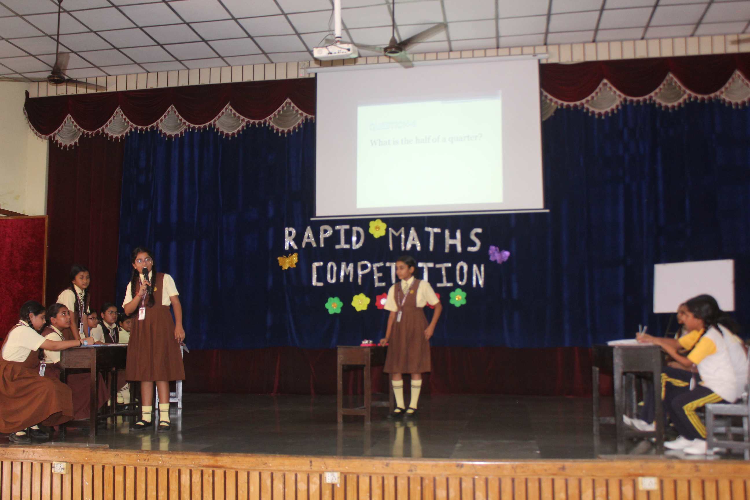 Rapid Maths Competition-Class VI