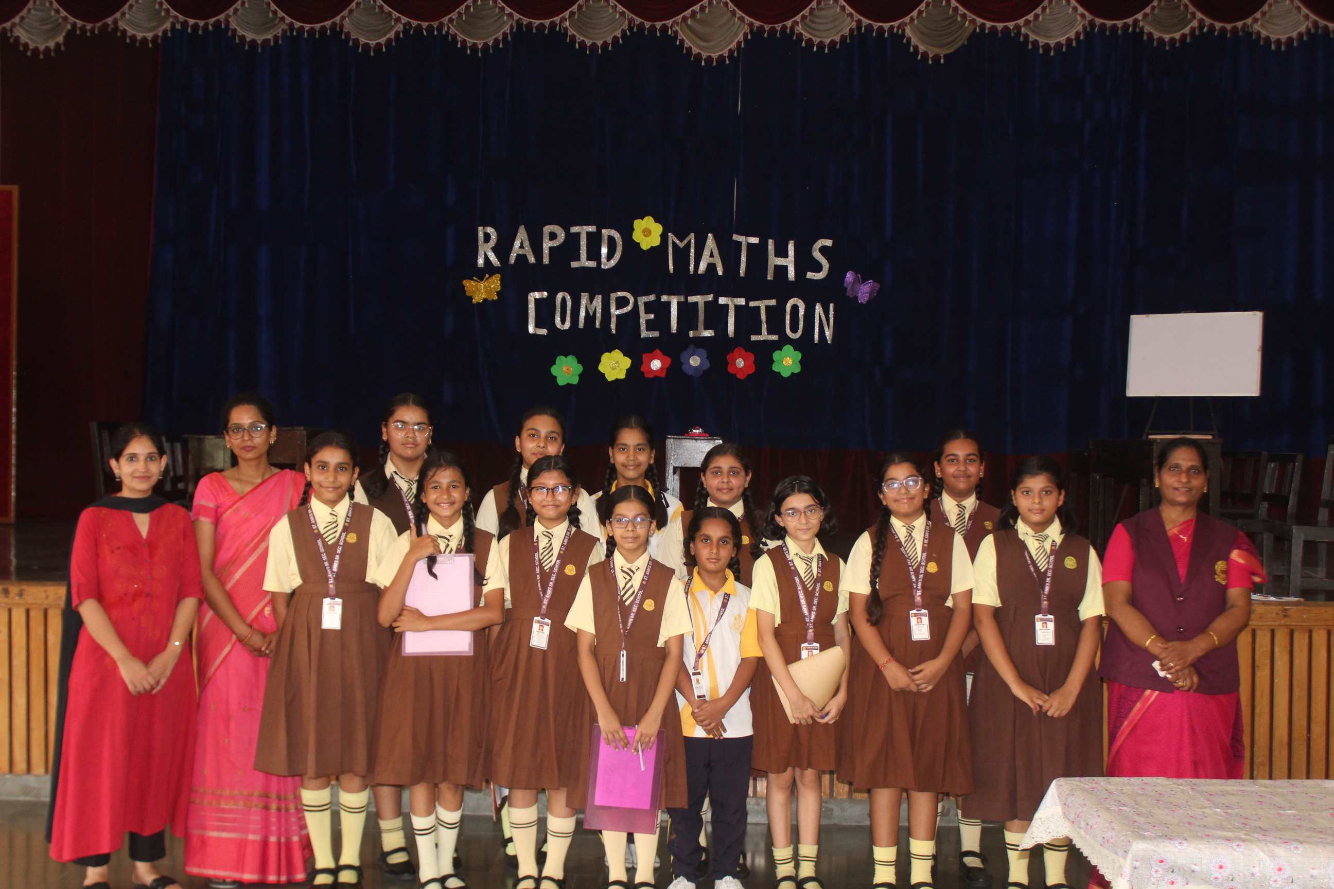 Rapid Maths Competition-Class VI