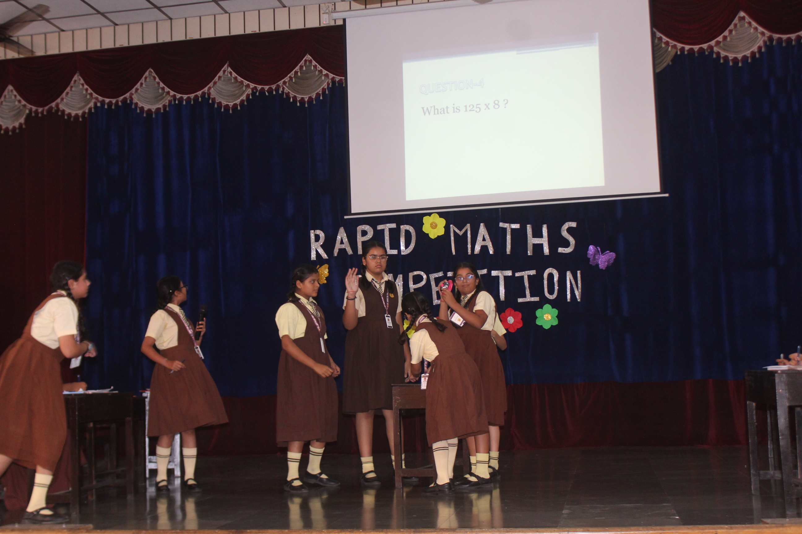Rapid Maths Competition-Class VI