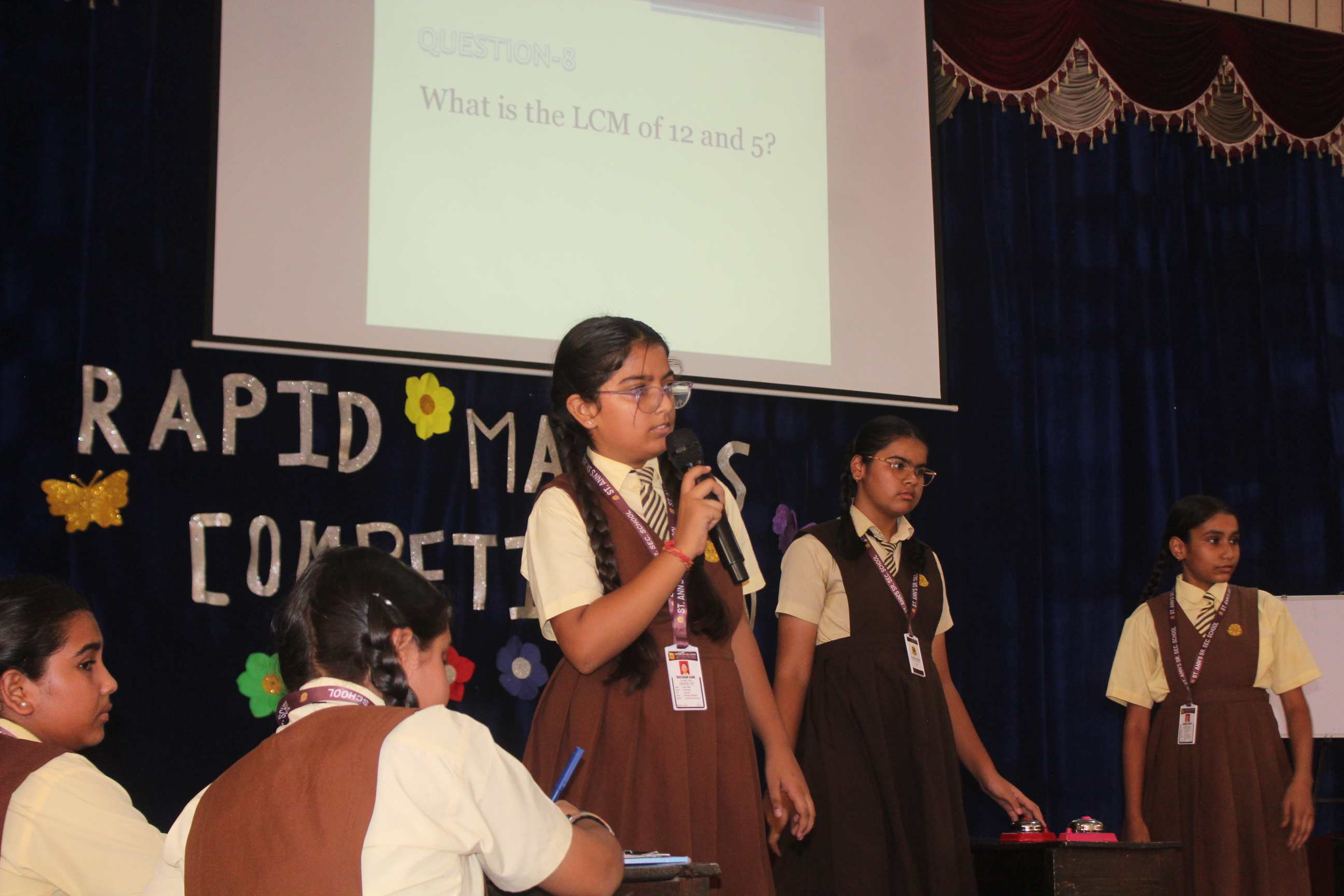 Rapid Maths Competition-Class VI