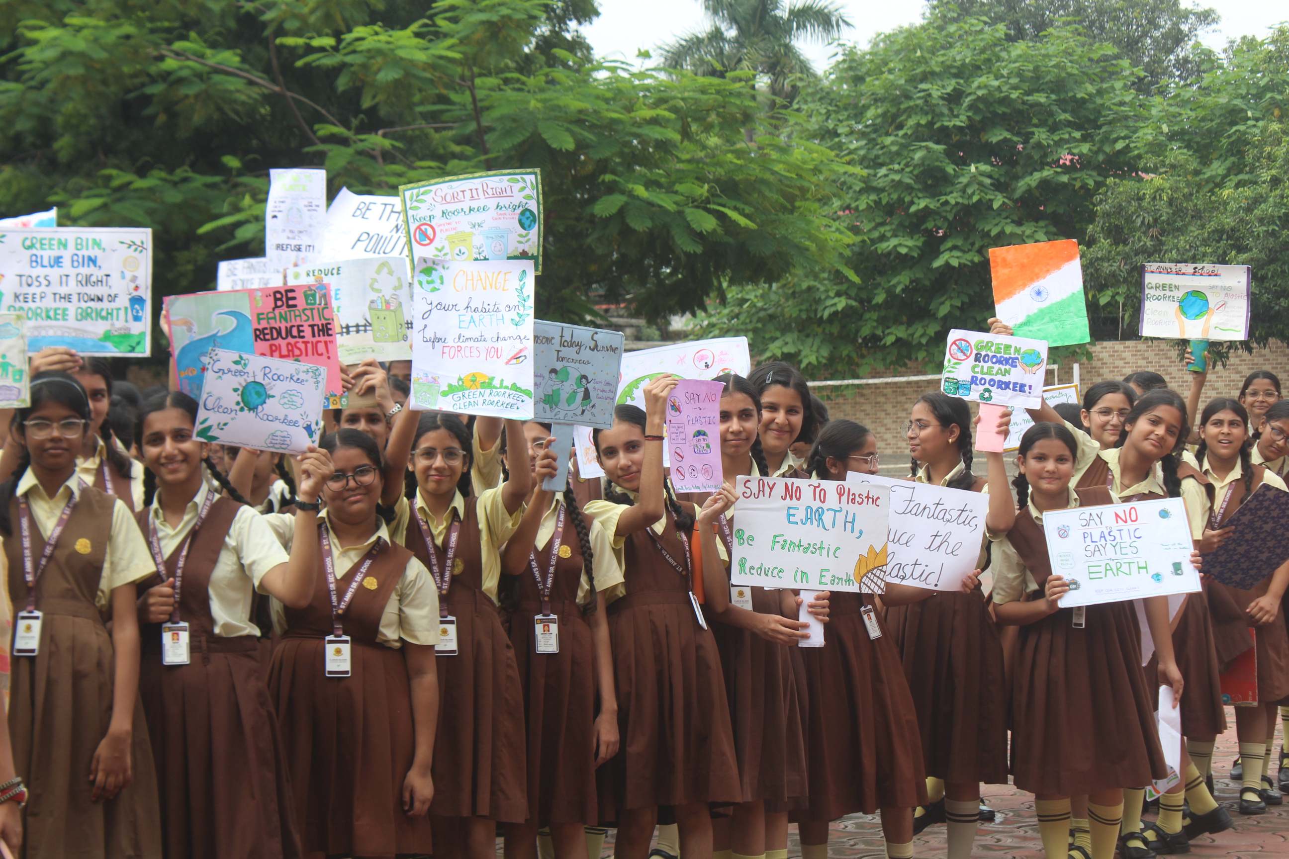 Awareness Rally on Plastic Waste Management and Civic Responsibility