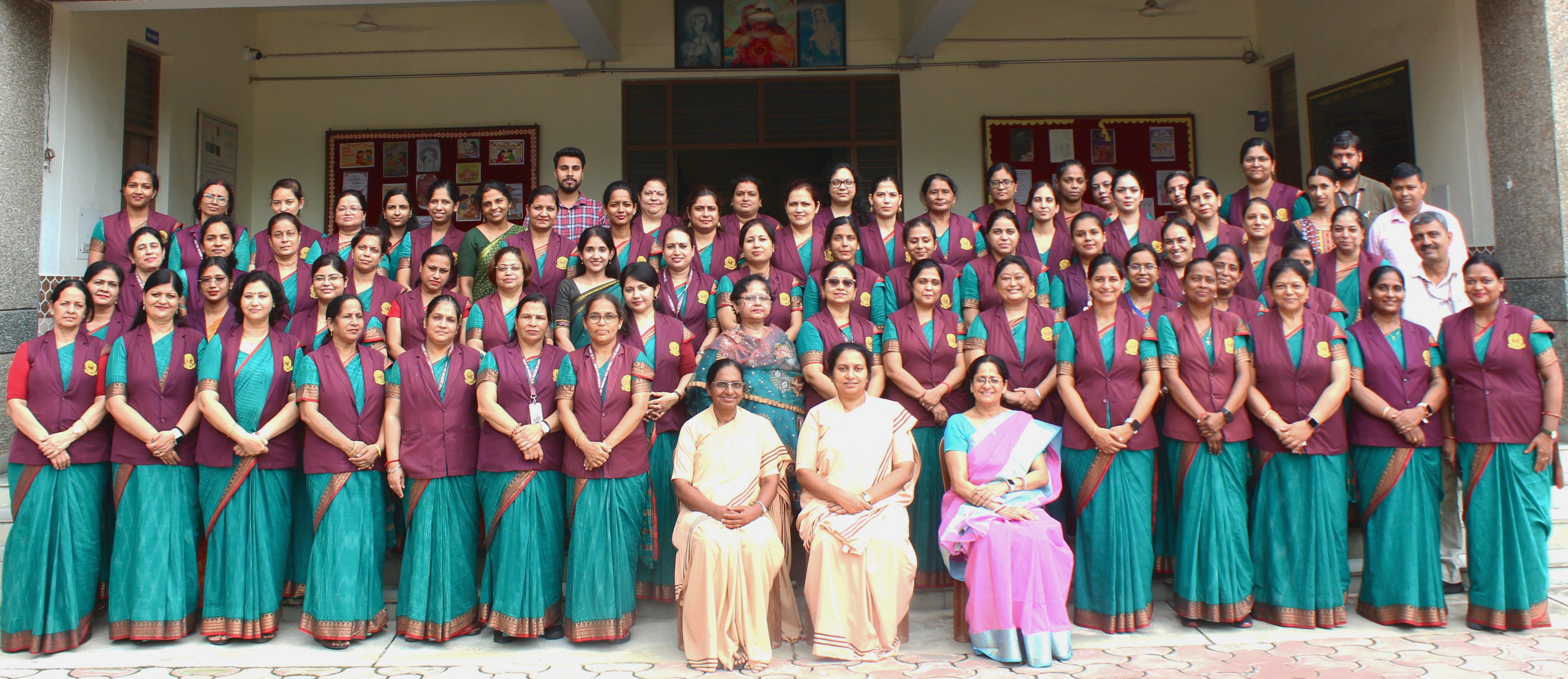 The Provincial Superior of the Northern Province, Sr. Ashly Jose, visited St. Ann's School, Roorkee
